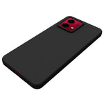 For Motorola Moto G84 5G TPU Shell Matte Phone Cover Shockproof Back Case (Big Rear Lens Hole)