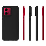 For Motorola Moto G84 5G TPU Shell Matte Phone Cover Shockproof Back Case (Big Rear Lens Hole)