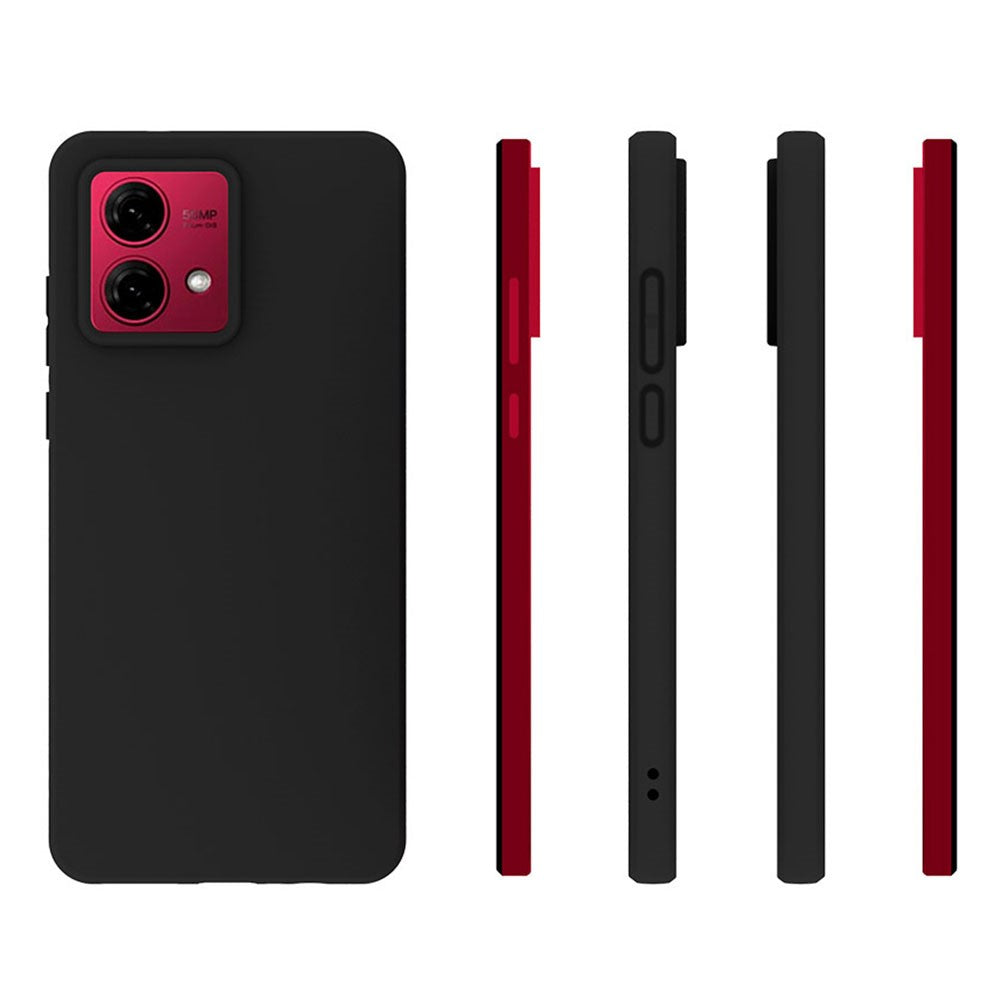 For Motorola Moto G84 5G TPU Shell Matte Phone Cover Shockproof Back Case (Big Rear Lens Hole)
