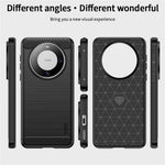 MOFI JK TPU Series-1 for Huawei Mate 60 Carbon Fiber Texture TPU Case Brushed Phone Cover