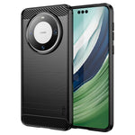 MOFI JK TPU Series-1 for Huawei Mate 60 Pro TPU Case Brushed Carbon Fiber Texture Phone Cover