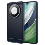 MOFI JK TPU Series-1 for Huawei Mate 60 Pro TPU Case Brushed Carbon Fiber Texture Phone Cover