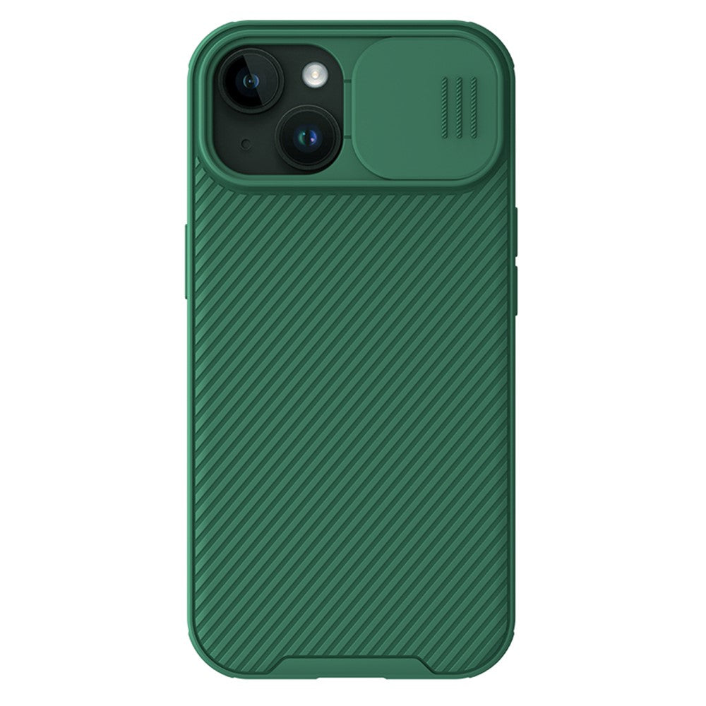 NILLKIN CamShield Pro Case for iPhone 15 Plus Magnetic Phone Cover Camera Lens Protection PC+TPU Case
