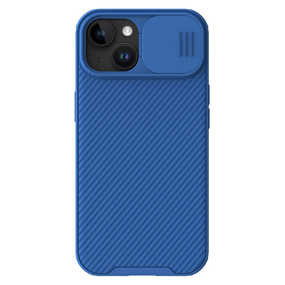 NILLKIN CamShield Pro Case for iPhone 15 Plus Magnetic Phone Cover Camera Lens Protection PC+TPU Case