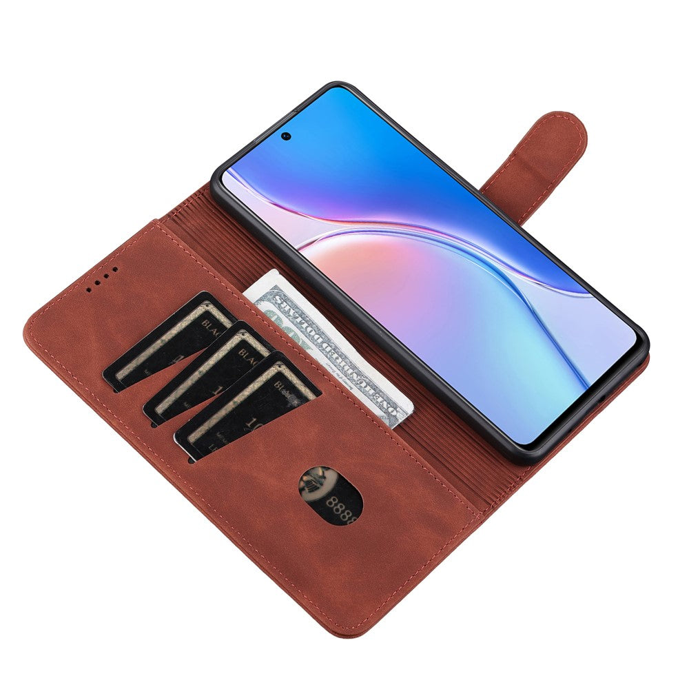AZNS For Honor X50 Anti-Scratch Phone Shell Stand Wallet PU Leather Dustproof Cell Phone Case Cover