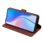 AZNS For Honor X50 Anti-Scratch Phone Shell Stand Wallet PU Leather Dustproof Cell Phone Case Cover