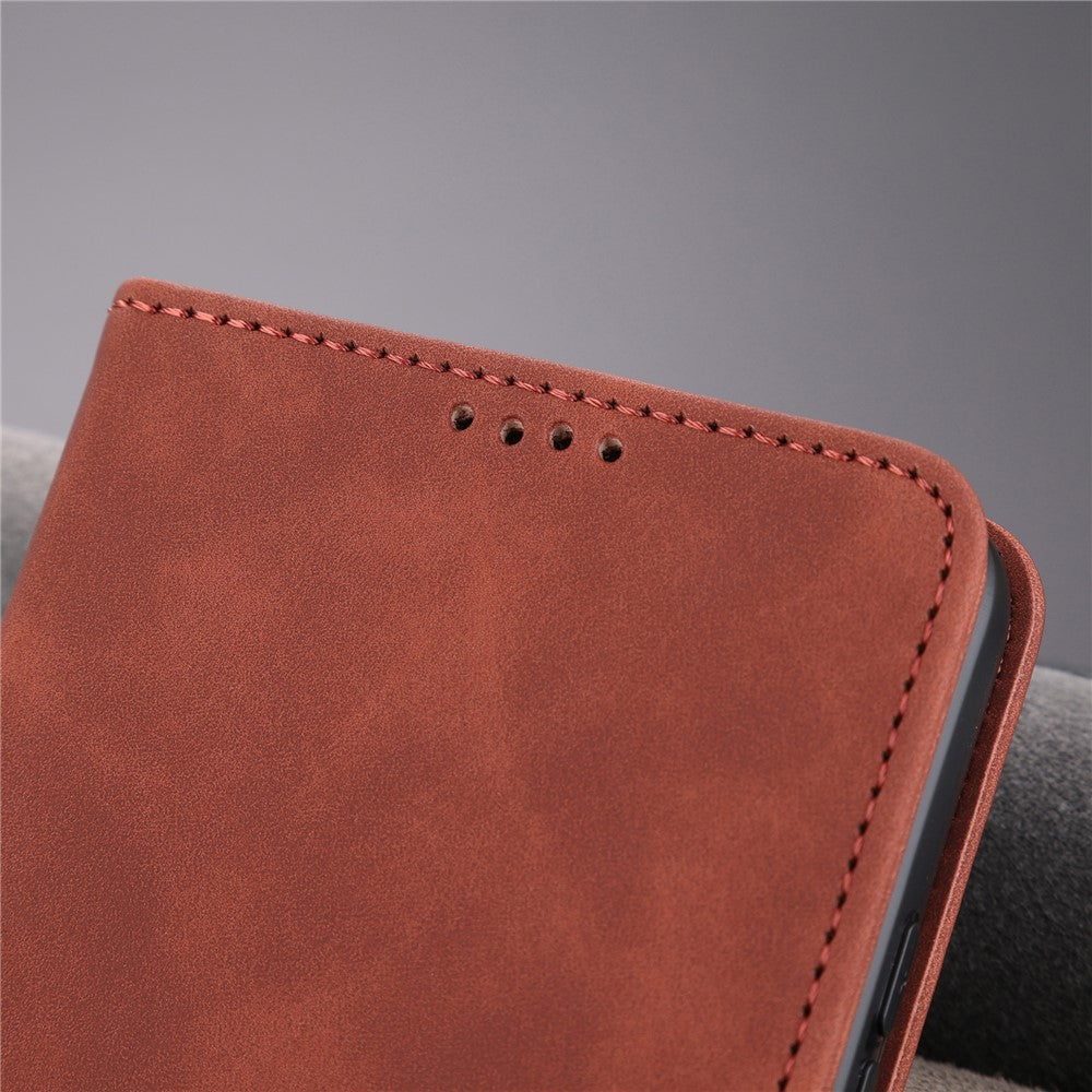 AZNS For Honor X50 Anti-Scratch Phone Shell Stand Wallet PU Leather Dustproof Cell Phone Case Cover