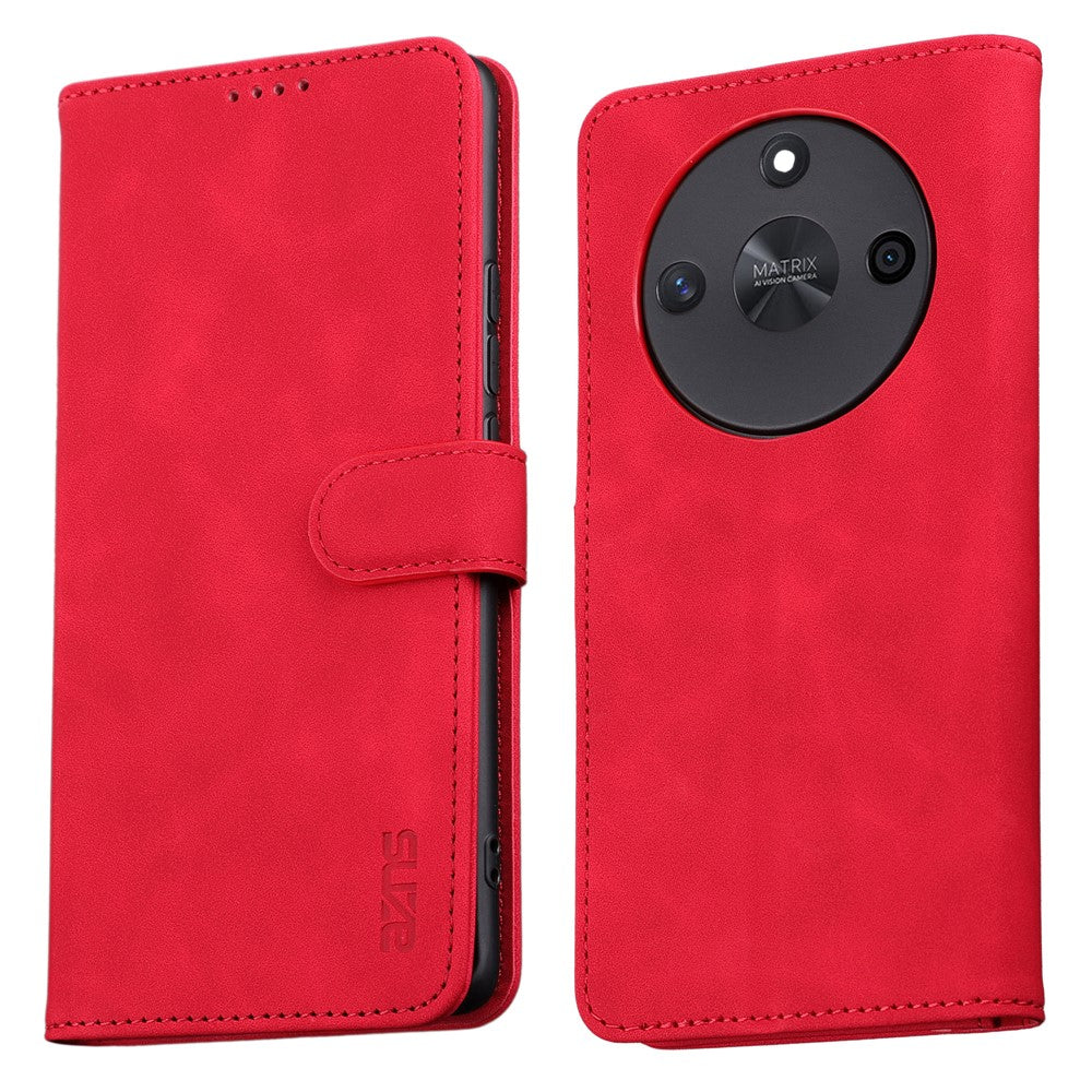 AZNS For Honor X50 Anti-Scratch Phone Shell Stand Wallet PU Leather Dustproof Cell Phone Case Cover