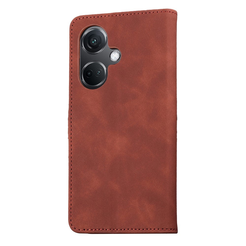 AZNS For OnePlus Nord CE3 5G / Oppo K11 5G PU Leather Cell Phone Case Slim-Fit Shell Stand Wallet Phone Cover