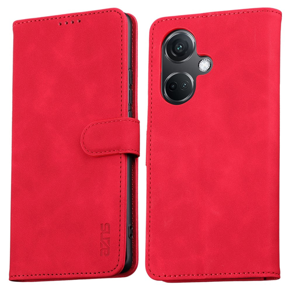 AZNS For OnePlus Nord CE3 5G / Oppo K11 5G PU Leather Cell Phone Case Slim-Fit Shell Stand Wallet Phone Cover