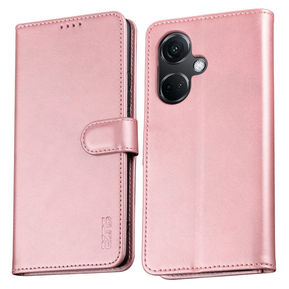 AZNS For OnePlus Nord CE3 5G / Oppo K11 5G PU Leather Cell Phone Case Slim-Fit Shell Stand Wallet Phone Cover