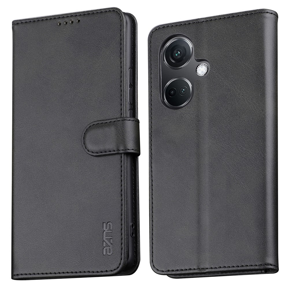 AZNS For OnePlus Nord CE3 5G / Oppo K11 5G PU Leather Cell Phone Case Slim-Fit Shell Stand Wallet Phone Cover