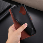 AZNS For Oppo K11x 5G Slim-Fit PU Leather Phone Case Stand Wallet Mobile Phone Cover