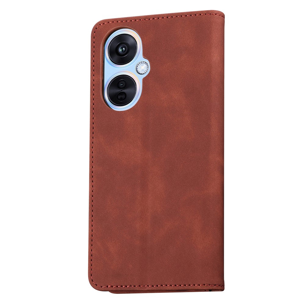 AZNS Til Oppo K11x 5G Slim-Fit PU Læder Telefoncover Stativ Pung Mobiltelefoncover