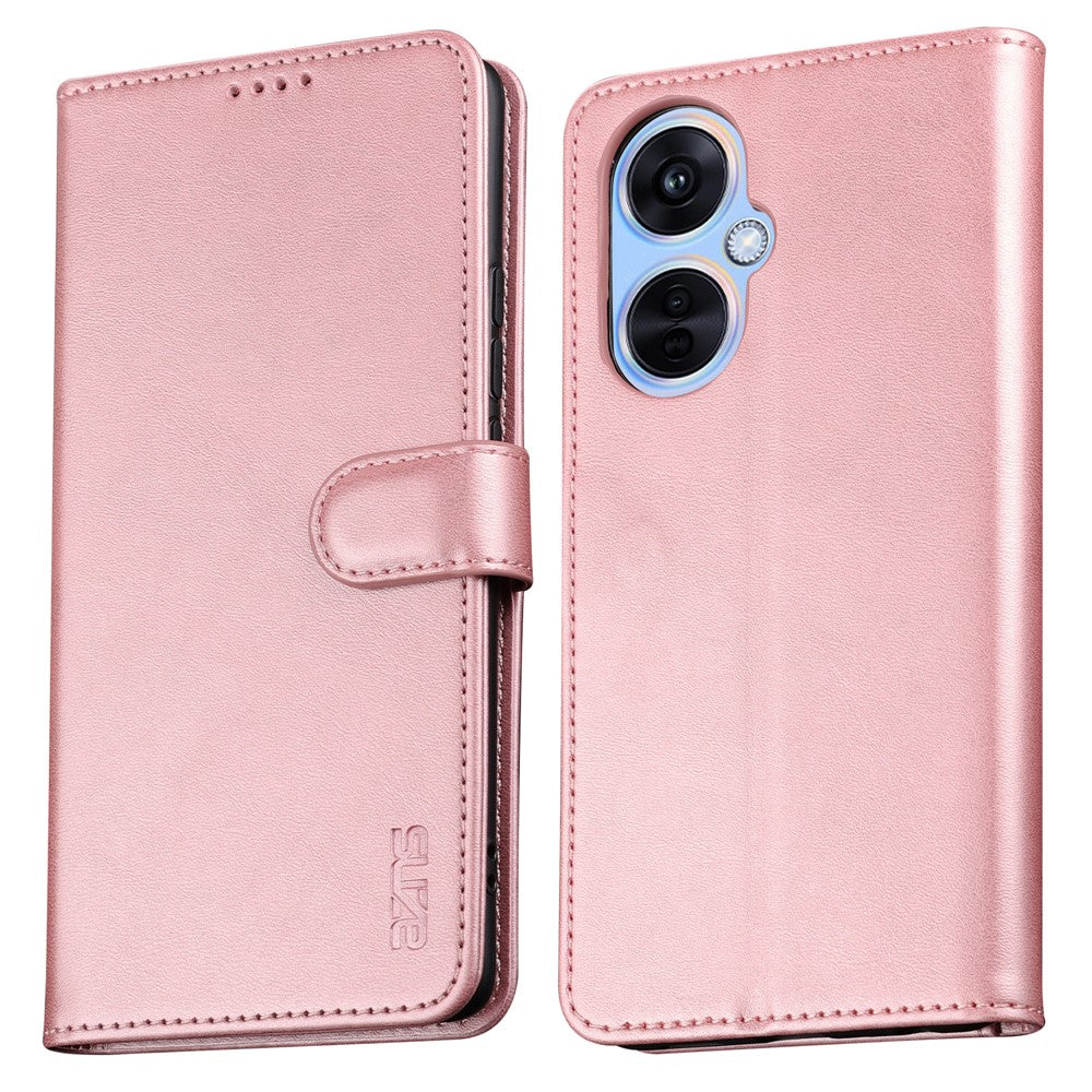 AZNS Til Oppo K11x 5G Slim-Fit PU Læder Telefoncover Stativ Pung Mobiltelefoncover