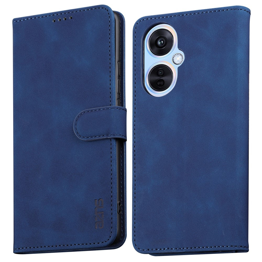 AZNS For Oppo K11x 5G Slim-Fit PU Leather Phone Case Stand Wallet Mobile Phone Cover