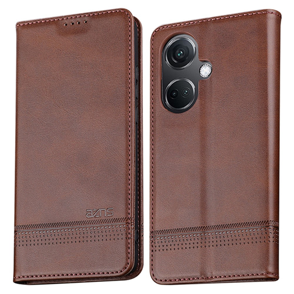 AZNS For Oppo K11 5G / OnePlus Nord CE3 5G Cellphone Cover PU Leather Flip Wallet Stand Case Phone Shell