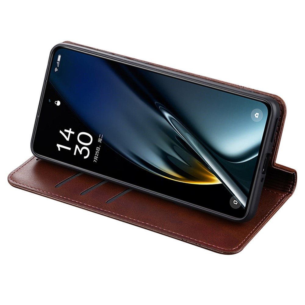 AZNS For Oppo K11 5G / OnePlus Nord CE3 5G Cellphone Cover PU Leather Flip Wallet Stand Case Phone Shell