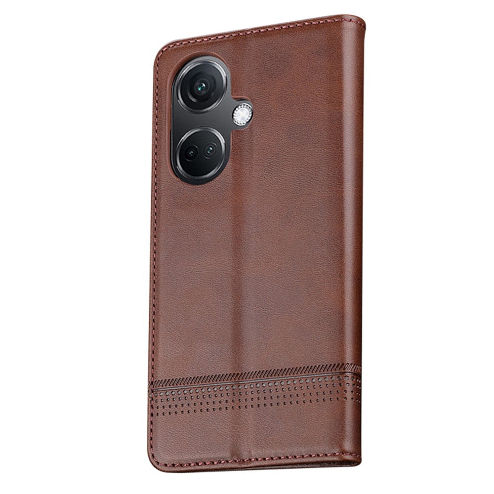 AZNS For Oppo K11 5G / OnePlus Nord CE3 5G Cellphone Cover PU Leather Flip Wallet Stand Case Phone Shell
