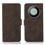 KHAZNEH For Huawei Mate 60 Pro Textured Wallet Stand Cover PU Leather Smartphone Case