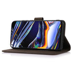 KHAZNEH For Huawei Mate 60 Pro Textured Wallet Stand Cover PU Leather Smartphone Case