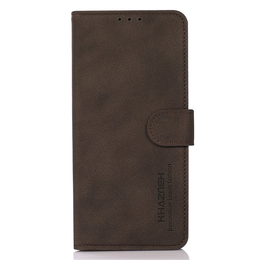 KHAZNEH For Huawei Mate 60 Pro Textured Wallet Stand Cover PU Leather Smartphone Case