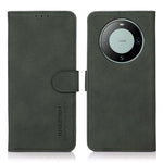 KHAZNEH For Huawei Mate 60 Pro Textured Wallet Stand Cover PU Leather Smartphone Case