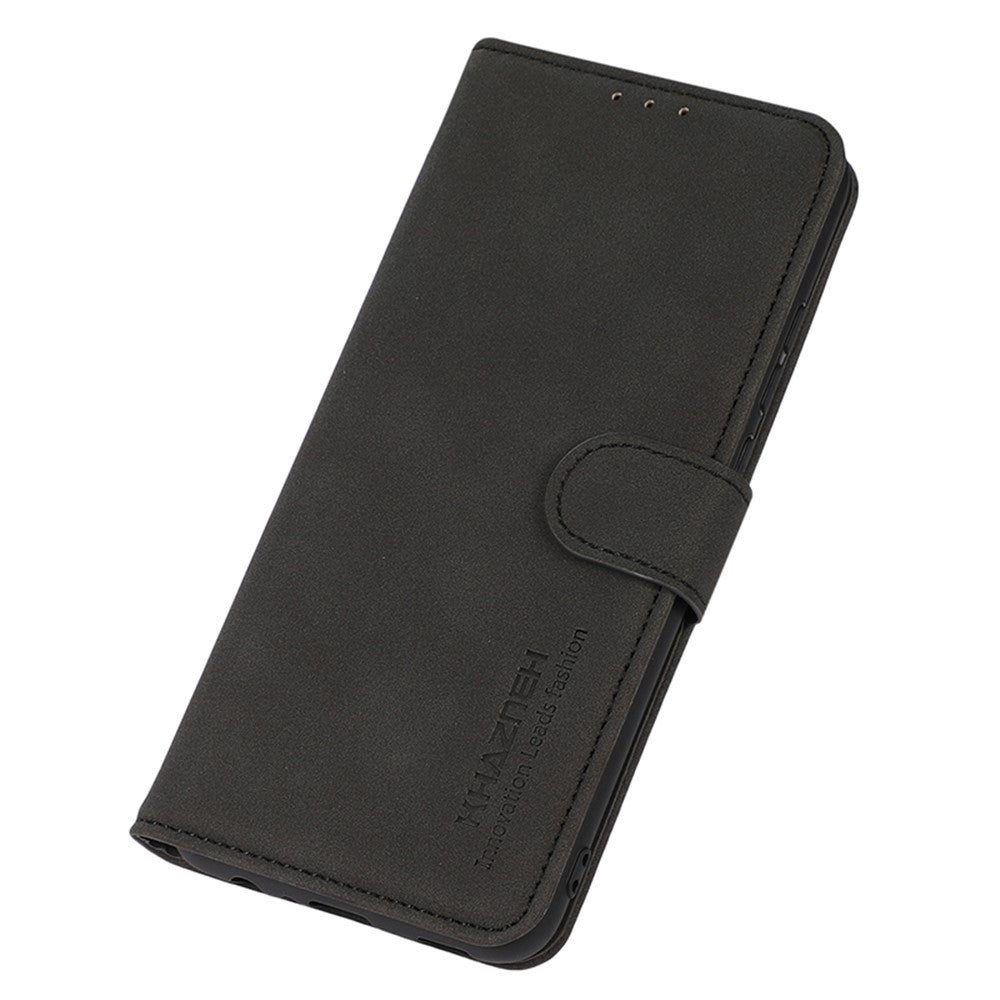 KHAZNEH For Huawei Mate 60 Textured Wallet Stand Cover Magnetic Closure PU Leather Phone Case