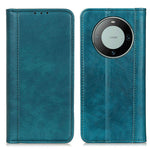 For Huawei Mate 60 Anti-Scratch Phone Case Split Leather Litchi Texture Wallet Stand Cover