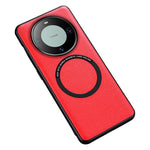 For Huawei Mate 60 Magnetic Phone Case Anti-Drop PU Leather+TPU Cover