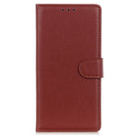 For Huawei Mate 60 PU Leather Case Bump Proof Litchi Texture Wallet Stand Phone Cover