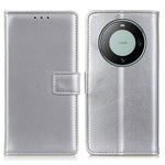 For Huawei Mate 60 Mobile Phone Cover Textured Flip Stand PU Leather Smartphone Case Wallet