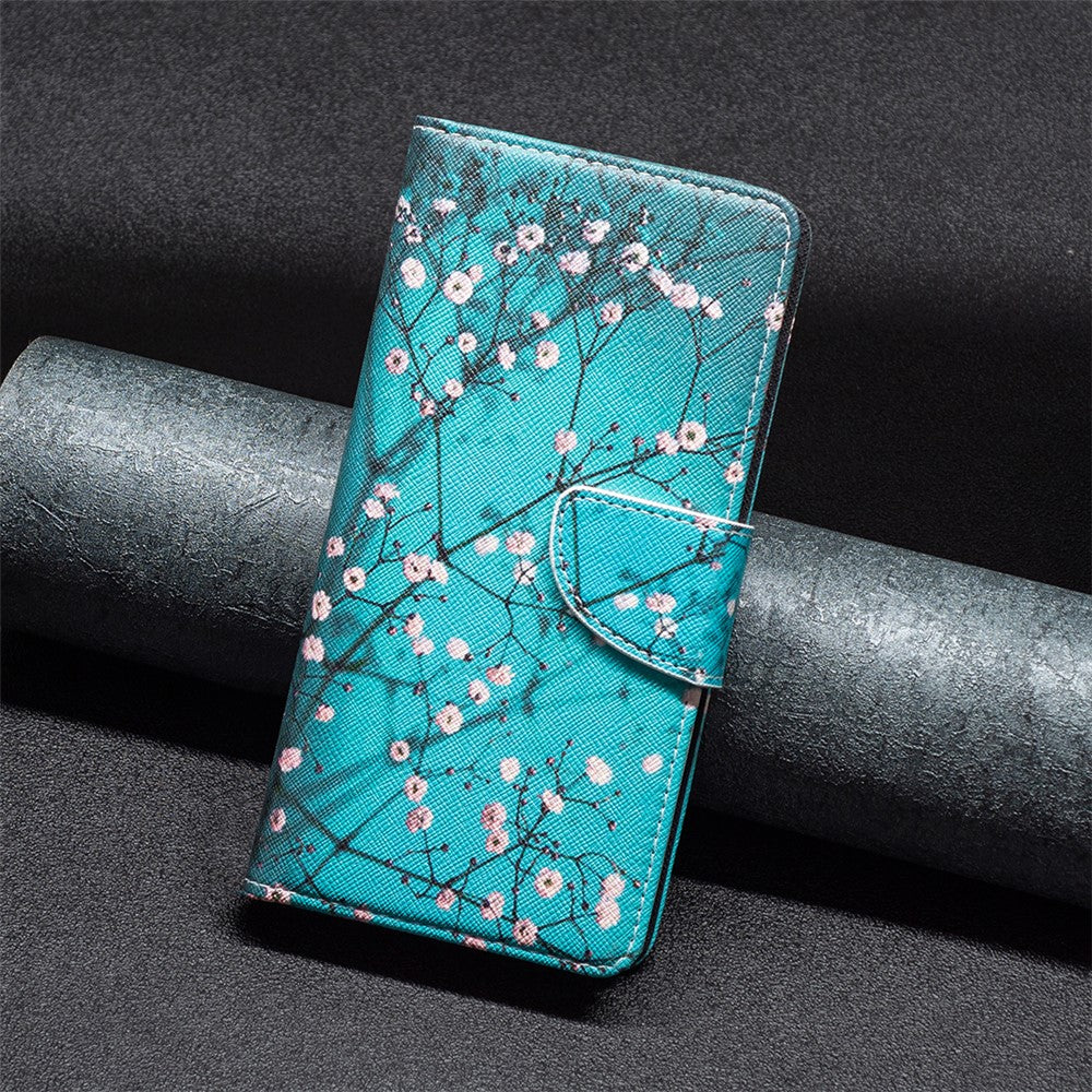 PU Leather Phone Cover for Oppo A38 4G , Pattern Printing Phone Case with Stand Wallet