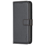 BINFEN COLOR BF17 For Oppo A38 4G PU Leather Stand Wallet Cover Fall Protection Phone Case