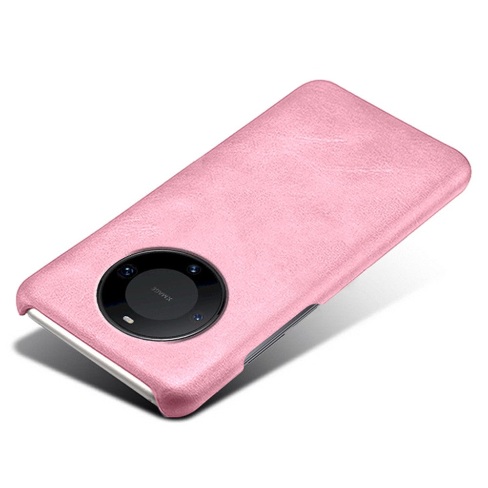 For Huawei Mate 60 Phone Case PU Leather + PC Cover Calf Texture Anti-Scratch Phone Shell