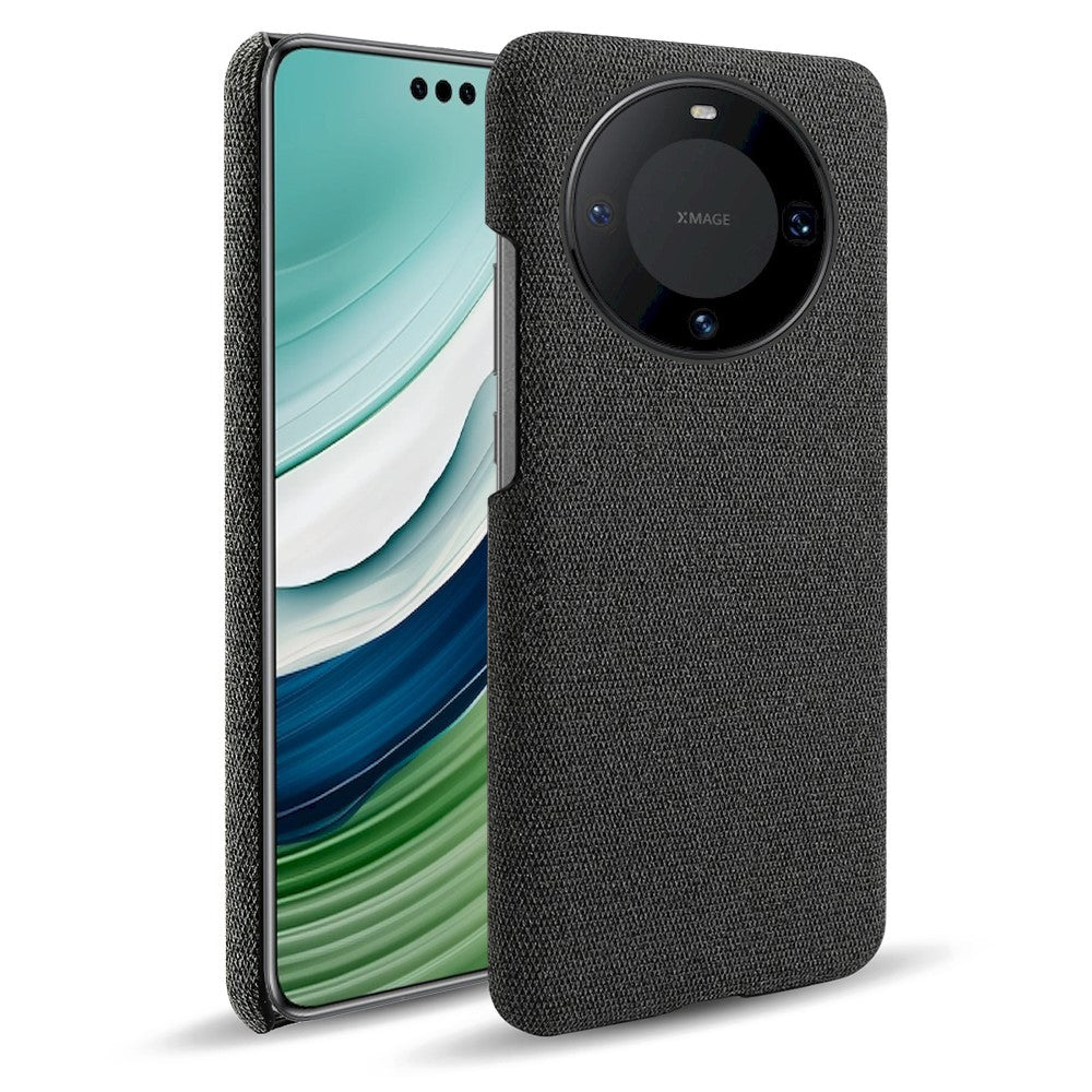 Cloth+PC Phone Cover for Huawei Mate 60 Pro+ , Anti-scratch Cell Phone Case
