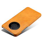 For Huawei Mate 60 Pro+ Cell Phone Cover Anti-Scratch PU Leather + PC Cover Calf Texture Shell