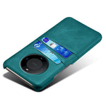 Smartphone Cover For Huawei Mate 60 Pro+ , Dual Card Slots PU Leather + PC Phone Case Shell