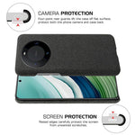 Smartphone Cover for Huawei Mate 60 , Shockproof Cloth+PC Shell Phone Case