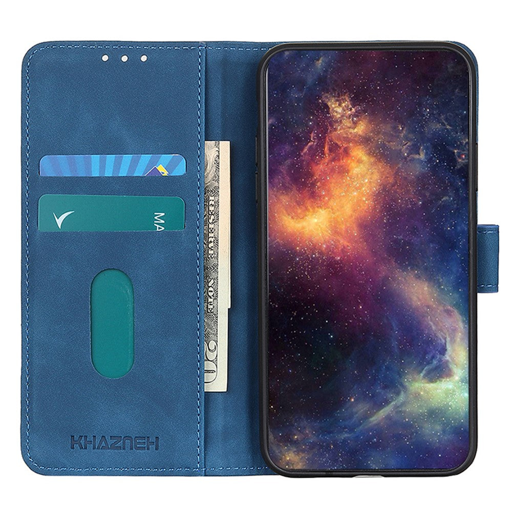KHAZNEH For Huawei Mate 60 Supporting Stand Cell Phone Case Retro Texture PU Leather Wallet Phone Cover