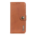 KHAZNEH For Huawei Mate 60 Cowhide Texture Shockproof Case Stand Wallet PU Leather Phone Cover