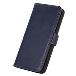 For Huawei Mate 60 Genuine Cow Leather Phone Case RFID Blocking Wallet Folding Stand Cover