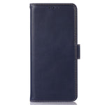 For Huawei Mate 60 Genuine Cow Leather Phone Case RFID Blocking Wallet Folding Stand Cover