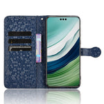For Huawei Mate 60 Pro PU Leather Anti-drop Phone Case Imprinted Wallet Stand Cover