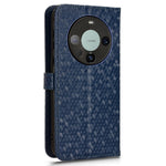 For Huawei Mate 60 Pro PU Leather Anti-drop Phone Case Imprinted Wallet Stand Cover