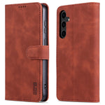 AZNS För Samsung Galaxy S23 FE Slim PU-läderfodral Magnetiskt stativ Plånboksfodral