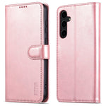 AZNS För Samsung Galaxy S23 FE Slim PU-läderfodral Magnetiskt stativ Plånboksfodral