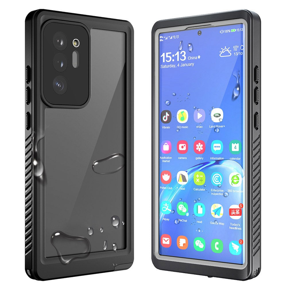 FS Series IP68 Waterproof Case For Samsung Galaxy Note20 Ultra Drop-proof Scratch-resistant Swimming Mobile Cover