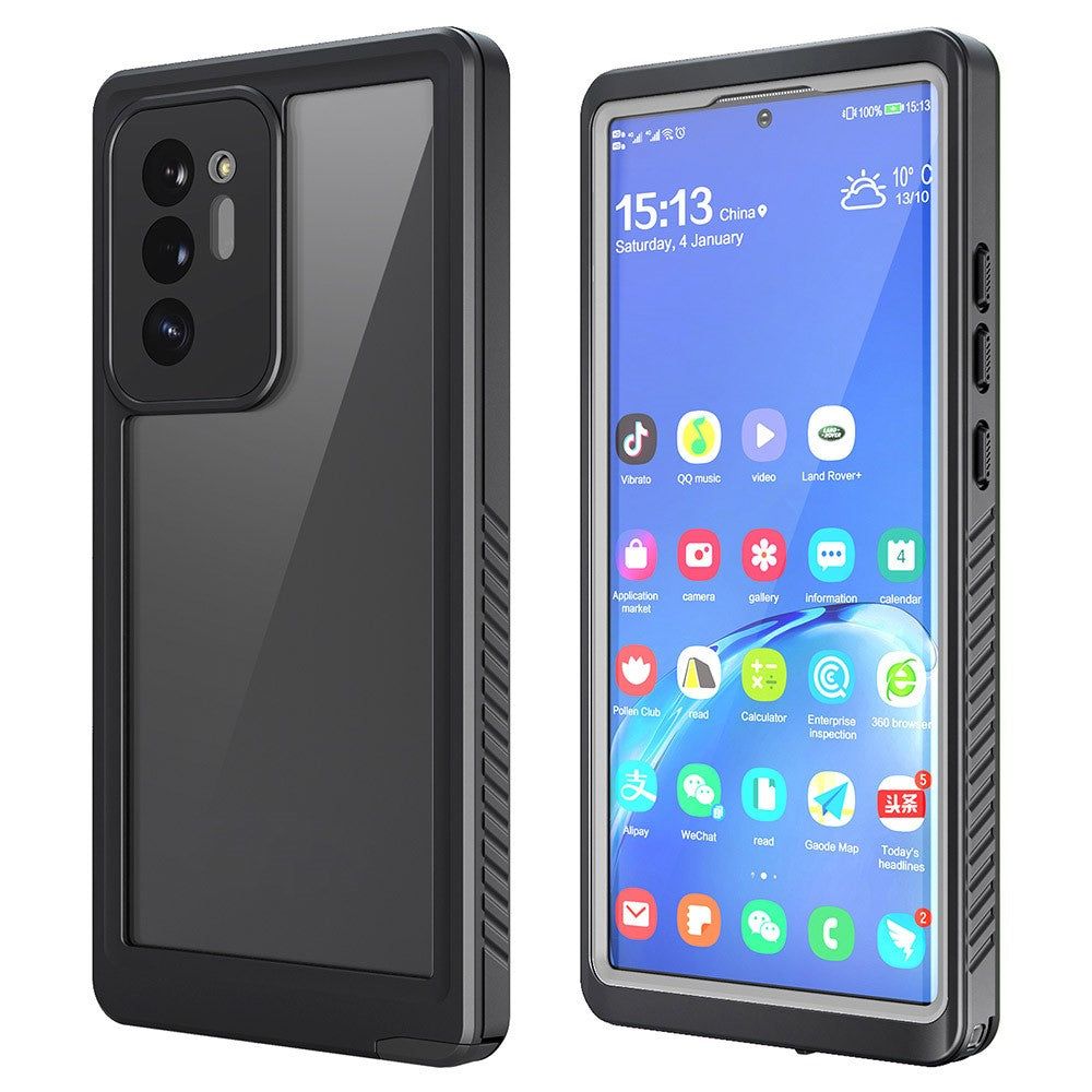 FS Series IP68 Waterproof Case For Samsung Galaxy Note20 Ultra Drop-proof Scratch-resistant Swimming Mobile Cover