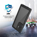 FS Series IP68 Waterproof Case For Samsung Galaxy Note20 Ultra Drop-proof Scratch-resistant Swimming Mobile Cover